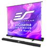 Elite Screens ezCinema Tab-Tension 16:9 X-Ratio Portable Projector Screen, Multi-Aspect Ratio, Manual Floor Rising Pull-Up Scissor-Lift Design + Carry Bag, Home Office Classroom- FT104XWH2-114V107X view 1