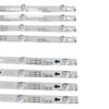 LED Backlight Strip for Toshiba 49UC6315 49UC6316 49UC6406 49UC6416 49UC6426 49UC6306 49UC6326(2 Set for 2 TV) view 3