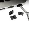 10pcs Protective USB Port Shield Port Blockers Removable for Safe Computings and Device Longevities Protections Cover view 2