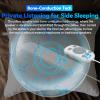 HALCONTORNO Pillow Speaker for Sleeping w/Remote - Without TF Card, White view 2