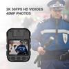 2K Body Camera, Police Body Cam with Video Recording and Ultra Infrared Night Vision, Body Worn Camera for Law Enforcement Recorder (128GB Card Set) view 2