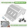 AXVBXZ Accessories Rear Suspension Shock Linkage Guard Protector Cover Compatible with KTM 690 Enduro R 690 SMC-R Compatible with Husqvarna 701 Enduro Supermoto SM(Silver) view 3