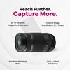 FUJIFILM XF 70-300mm f/4-5.6 R LM OIS WR Lens  Telephoto Zoom Lens with 3-Piece Filter Kit, Tripod, Cleaning Kit & BluebirdSales Microfiber Cloth view 3