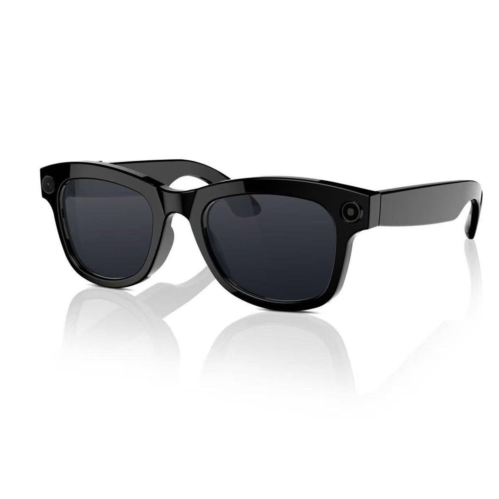 Dpofirs AI Smart Glasses with Camera, 5MP HD 1080P Video Recording Bluetooth Sunglasses for Men Women, Translation, Open Ear Audio for Travel, Vlogging
