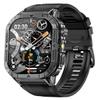 ALPHAGEAR Echo Smartwatch for Men, Tactical Square Smart Watch, 2.13 Inch AMOLED Big Face Display, 480mAh, Built-in Flashlight, Compass, Bluetooth Calling, IP68 Water Resistant view 1