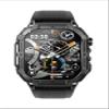 ALPHAGEAR Echo Smartwatch for Men, Tactical Square Smart Watch, 2.13 Inch AMOLED Big Face Display, 480mAh, Built-in Flashlight, Compass, Bluetooth Calling, IP68 Water Resistant view 3