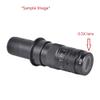 1pc 0.7X~4.5X Magnification Zoom C-Mount 180X Objective Lens with 0.5X Barlow for Microscope Camera Mobile Repair Soldering view 3