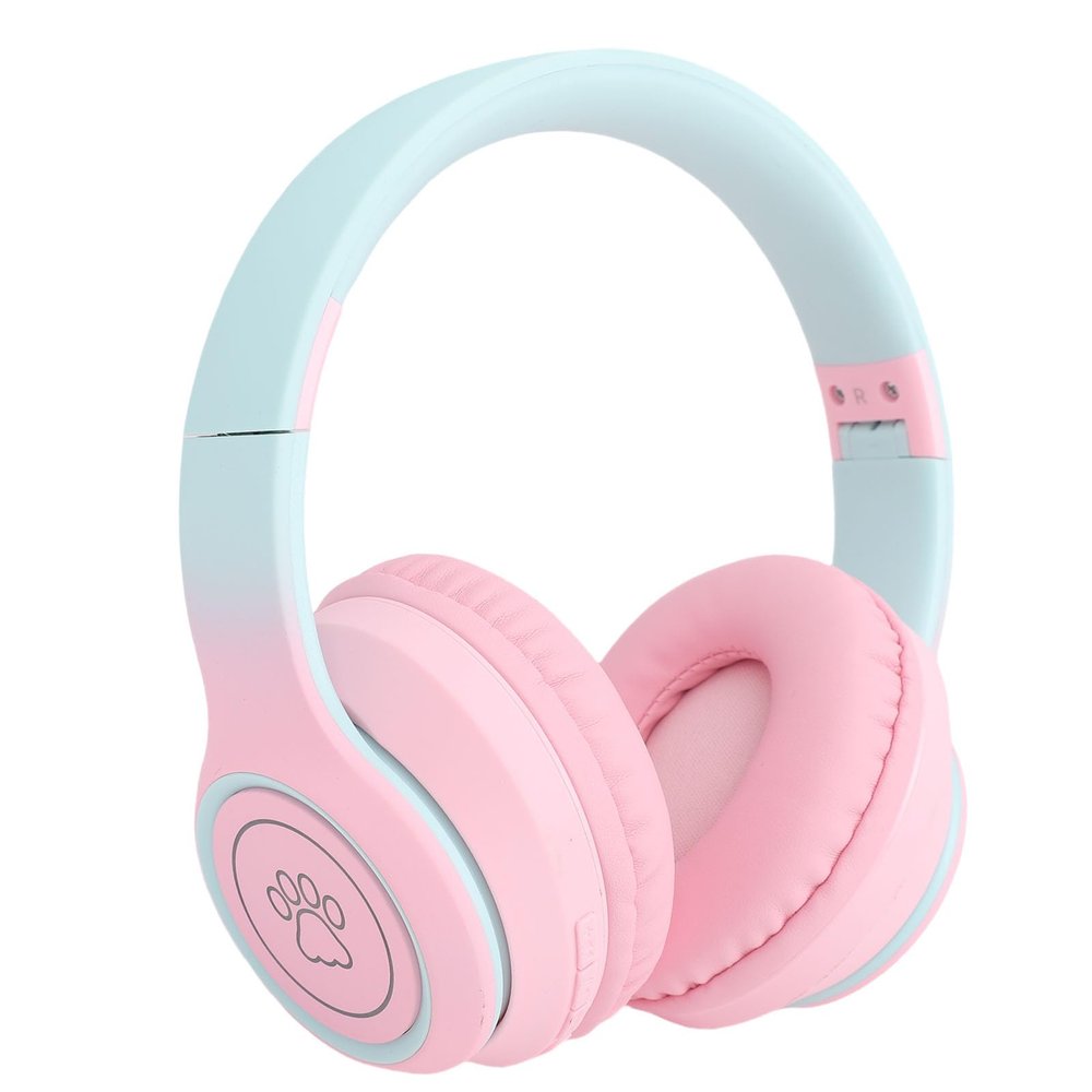 GOWENIC Active Noise Cancelling Headphones, Headphones Over Ear with Mic, Wireless Gaming Headset, HD Audio Deep BassGaming for Laptop, Mobile, Work Travel (Roseate)