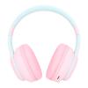 GOWENIC Active Noise Cancelling Headphones, Headphones Over Ear with Mic, Wireless Gaming Headset, HD Audio Deep BassGaming for Laptop, Mobile, Work Travel (Roseate) view 3