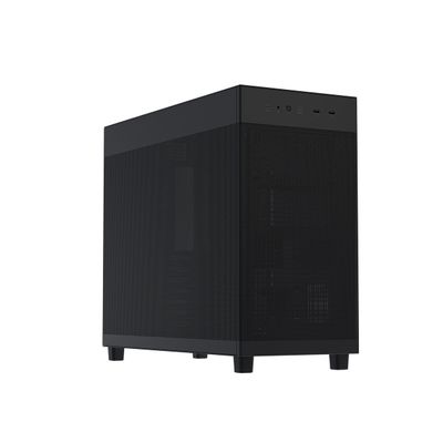 ASUS Prime AP303 Black Edition Mesh-Panel 44-Liter ATX PC case, GPU Support for up to 360mm in Length with Structural Bracket, 360mm Radiator Support, 180mm ATX PSU's, 20Gbps USB Type-C Port
