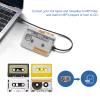 Tomvorks Cassette Player Tape Recorder Portable USB Cassette to MP3 Converter with Headphone Jack for Converting Tapes to Digital Audio Files view 2