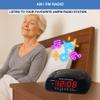 Digital Alarm Clock | AM/FM Clock Radio with Red LED Display, Loud Alarm for Heavy Sleepers | Desk or Bedside Clock view 4