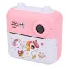 Luqeeg Mini Instant Camera, Dual Lens 24MP 1080P Video 2.4 Inch Screen Fun Games Music Playback USB Rechargeable Thermal Print Camera with Print Paper for Children Festival Travel view 1