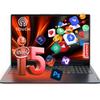 Lenovo IdeaPad Business Laptop with Office 365 for Web - 15.6" FHD Touchscreen - Intel 10-Core i5 (Outperforms i7-1255U) - 12GB RAM - 1TB Storage (512GB SSD w/ 512GB External) - no Mouse view 1