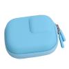 Walmeck Camera Storage Bag Hard Case Velvet Lining Zip Closure Splashing Proof for Action 5 Pro Camera Accessories (Blue) view 3