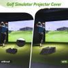 Benut Golf Simulator Projector Cover, Floor-Mounted Projector Enclosure with Cooling Fan and Turf Cover, Durable Protection for Your Golf Simulation, Easy installation view 3