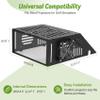 Benut Golf Simulator Projector Cover, Floor-Mounted Projector Enclosure with Cooling Fan and Turf Cover, Durable Protection for Your Golf Simulation, Easy installation view 4