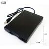 TKOWTB USB Portable Diskette Drive 1.44Mb 3.5 Inch 12 Mbps USB External Portable Floppy Disk Drive Diskette FDD for Laptop view 2