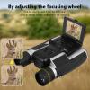 12x32 Digital Zoom Binoculars with Camera, 48MP 2.5K HD Video Photo Recorder with 2.4 Sn, Compact Binocular for Bird Watching, Football, Concerts, Travel Hunting view 2