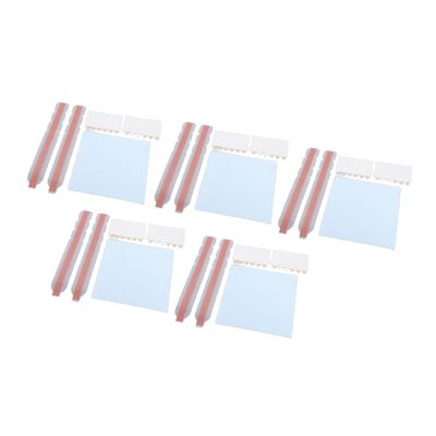 AYNEFY Privacy Screen Adhesive Strips for Computer Monitor Laptop Security with Double Sided Adhesive Tabs Plastic Slide Mount Holder for Privacy Filters