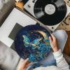 12 Inch Turntable Platter Mat, Moon Butterfly Rubber Silicone Turntable Slipmat Pad, Record Player Mat for All LP Vinyl Record Players, Antistatic Cover and Reduces Noise view 2