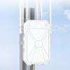 AX3000 Outdoor WiFi 6 Extender, Long Range Outdoor WiFi Extender Signal Booster, IP67 Weatherproof Outdoor Wireless Access Point with PoE, 2.5Gbps Gigabit Ports for Farm, Yard, RV, Starlink view 1