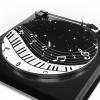 Music Notes Piano Keyboard Turntable Platter Mat Vinyl Record Player Slipmat Pad for LP Records - Anti Static, Non Slip, Shockproof, Durable view 1