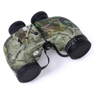 10X50 Binoculars Professional Waterproof Digital Compass Telescope Powerful Night Vision for Hunting Outdoor Bird Watching Camping Travel