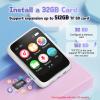 Kids Bluetooth MP3 Player with Headphones, Built-in Speaker, Bluetooth 5.3, 512GB Expandable, FM Radio, Voice Recorder, E-Book Reader - Music Player for Children, White view 3