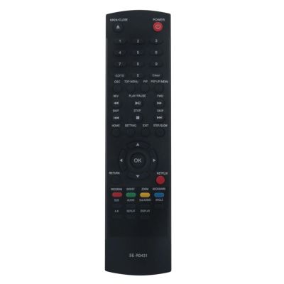 SE-R0431 Remote Control for Toshiba Blu-ray DVD Disc Player in Living Rooms or Rooms, No Programming or Pairing Needed, Replacement Remote Compatible Models BDX2400KU BDX3400KU BDX5400KU BDX2400KC