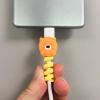 10 Pack Cute Animal Silicone Cable Protectors Universal USB Charger Cord Savers for Phone Tablet Adorable Cat Owl Pig Design Cable Guards view 4