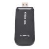 Zunate High Speed 4G LTE WiFi Modem USB Portable Hotspot Wireless Router, Supports 8 Connected Devices, Ideal for Travel, ABS Material (Black) view 3
