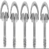 5 Pack 1/4" D-Ring SS Screw w Slot Head Long 14mm Shaft Tripod QR for QR Plate Stainless Steel view 1