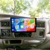 4+64G Double Din Car Stereo Radio Upgraded for Ford Excursion 2000-2003 Car Player GPS Navi Head Unit 10.1 inch Touch Screen Android 14 with Wireless Carplay Android Auto-/FM/SWC/WiFi/Bluetooth/Camera view 1