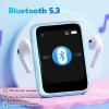 32GB MP3 Player for Kids,Simple & Portable Tiny Travel Music Player Non WiFi Needed,Birthday for Boys Girls, Blue view 2