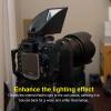 CHEOTIME Camera Flash Diffuser, Soft Light Bounce Reflector Cover for Enhanced Photography Lighting, Eliminates Harsh Shadows Softens Light view 3