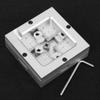 BGA Reballing Station Universal Aluminum Alloy Stencil Kit HT80H for Mobile Phone Chip Laptop CPU BGA Solder Ball Repair with Steel Mesh Holder and Hex Wrench view 3