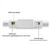 GOWENIC POE Extender, 1000Mbps IEEE 802.3af at Standard Outdoor Long Distance POE Repeater with MD MDIX Auto Negotiation, for Cameras Doorbells Network Setup view 2