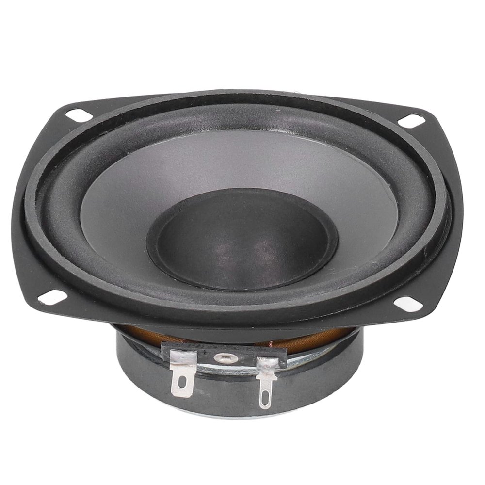 Tyenaza 4in Car Audio Woofer 400W 4 Ohm Universal 12V 93dB High Sensitivity for Auto Sound System