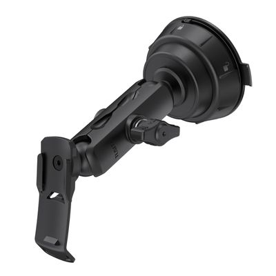 TUSITA Twist Lock Suction Cup Mount with Spine Clip Holder Compatible with Garmin Handheld GPS