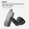 TUSITA Twist Lock Suction Cup Mount with Spine Clip Holder Compatible with Garmin Handheld GPS view 2