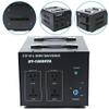 10000W Voltage Power Converter - Step Up/Down Transformer 110V/220V, Fuse Protected, High Power Voltage Adapter, USA Stock, Reliable Voltage Converter for Home & Industrial Use (DT-10000) view 2