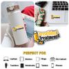 3 Pcs It Ain't Easy Being' Wheezy Sticker Funny Inhaler Allergy it Ain't Easy Being Wheezy Inhaler Holder Stickers it Aint Easy Being Wheezy Stickers for Laptop watter Bottle Helmet Gifts 3" (W7) view 3