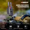 Vrriis Wireless Video Transmitter and Receiver with UVC Out for Live System,Manual Switching of 20 Channels,Wireless Video Transmission System 1500FT Los Range,0.05s Delay,Up to 5 Devices(1TX+1RX) view 2