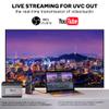 Vrriis Wireless Video Transmitter and Receiver with UVC Out for Live System,Manual Switching of 20 Channels,Wireless Video Transmission System 1500FT Los Range,0.05s Delay,Up to 5 Devices(1TX+1RX) view 4