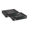 Steloproad 4K@60Hz HDMI Fiber Extender with KVM, Audio, RS232/RS485, 10/100M TCP-IP & Bi-Directional IR  SFP Included SMF Up to 20km view 1
