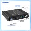 Steloproad 4K@60Hz HDMI Fiber Extender with KVM, Audio, RS232/RS485, 10/100M TCP-IP & Bi-Directional IR  SFP Included SMF Up to 20km view 2