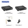 Steloproad 4K@60Hz HDMI Fiber Extender with KVM, Audio, RS232/RS485, 10/100M TCP-IP & Bi-Directional IR  SFP Included SMF Up to 20km view 4