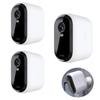Arlo 3Pack Essential XL Spotlight Camera | 2nd Gen | 2K Color Night Vision, Wireless Security Outdoor Cam | 2-Way Audio | Direct to Wi-Fi No Hub Needed |Live Stream |Motion Activation |Notifications view 1