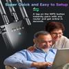 2026 WiFi Extender Signal Booster, WiFi Booster Extender for Home, New Gen 6X Faster Internet Extender Booster, Long Range WiFi Repeater Wireless Router Amplifier, 1-Tap Easy Setup view 2